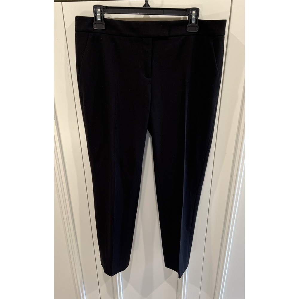 Akris Punto Black Dress Pants Minimalist Designer Quiet Luxury Classic Capsule‎